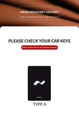 Leather Car Key Case for ONVO Auto Accessories Car Key Accessories OEM