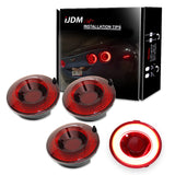 3D Tail Light Assemblies for C6 Corvette 05-13 Car Interior Accessory iJDM
