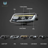 LED Projector Headlights w/Animation for Camaro 2016-2024 LED Ambient Light VLAND