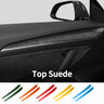 Top Suede For Tesla Model 3 (2020-2023) Model Y (2020-) Door Inner Handle Trim Sticker Car Premium Interior Tuning Accessories