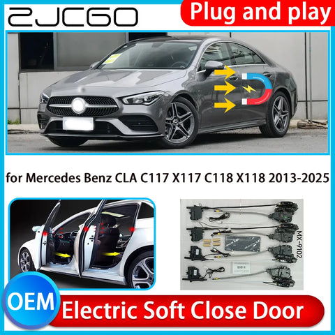 Automatic Electric Soft Close Door Kit for Mercedes Benz CLA Car Interior Accessory ZJCGO