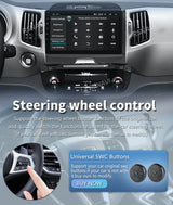 Android 15 2K Multimedia Navigation for Kia Sportage 3 2010-2016