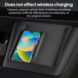 For Tesla Model 3 Highland (2024-Present) and Tesla Model Y Launch (2025-Present) Center Control Storage Box with Wireless Ch