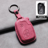 Leather Car Remote Key Case Cover for Lexus CT200H GX400 GX460 IS250 IS300C RX270 450h 460h ES240 ES350 LS460 GS300