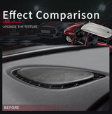 Carbon Fiber Dashboard AC Vent Trim for Mini Cooper Car Interior Accessory GMUNI