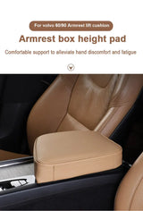 Armrest Lift Pad for Volvo XC60 S90 V90 2015+ Car Interior Accessory LINGLUYANG