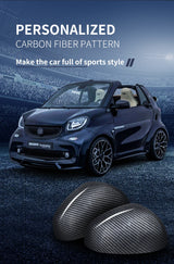 PC Rearview Mirror Cover for Smart 453 Fortwo Forfour
