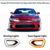 LED Light Dual-Color Grille Lights for Dodge Charger 2015-2021 LED Ambient Light iJDM