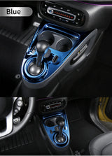 Gear Shift Panel Trim Stainless Steel for Smart 453