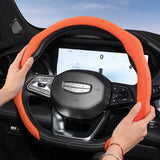 Suede Steering Wheel Cover for Geely Coolray Car Interior Accessory Hocasen