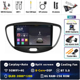 Android 15 Navigation Head Unit for Hyundai i10 2007–2013