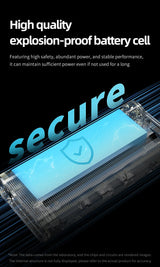 Portable 12V Jump Starter & Power Bank 2-in-1, Explosion-Proof Battery Jump Starter MINUS TWO