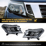 LED Headlights Turn Signal DRL for Navara 2014-2021 Car Interior Accessory MAGIC COLORM For Original Xenon