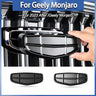 Front Emblem Black Samurai Mesh Decoration for Geely Monjaro Manjaro