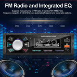 1Din Universal Car Stereo with Bluetooth MP3 and USB Car Interior Accessory AKAMATE