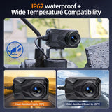 2K Dashcam Recorder for Motorcycle GPS Position