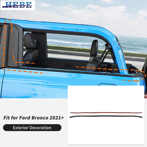 Body Molding Waterproof Strip for Ford Bronco 2021+ Car Interior Accessory HEBE