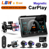 LBW Magnetic Motorcycle GPS CarPlay Android Auto Android Head Unit LBW