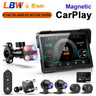 LBW Magnetic Motorcycle GPS CarPlay Android Auto
