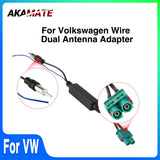 Dual Radio Wire Adapter Cable for Volkswagen Head Units Car Interior Accessory AKAMATE