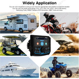 MP5 Marine Stereo Bluetooth Radio Waterproof for Boat UTV Car Interior Accessory AKAMATE