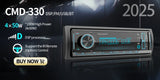 1 Din Car Radio Bluetooth MP3 for Universal Stereo Car Interior Accessory AKAMATE