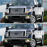 Projector Headlights Black for Ford F150 09-14 Car Interior Accessory Vland