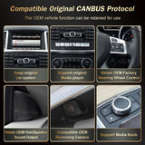 Android 13 GPS Navigation Display for Mercedes-Benz ML GL 2012-2015 Android Head Unit wincago