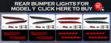 Tesla Model Y 3-in-1 Rear Bumper LED Light Assembly Car Interior Accessory MAGIC COLORM