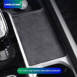 Non-Slip Cup Holder Pads For Volvo S90 2022-2025 Car Interior Accessory LINGLUYANG