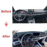 Custom Fit Dashboard Cover Mat for Audi A4 S4 RS4 2017–2020 Dashboard Mat CATUSIKI
