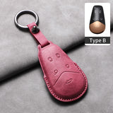 Car Remote Key Case Cover For Voyah Free Dream Phev i-Land 2024 Sheep Suede Key Case Shell Fob Protective Keychains Accessories