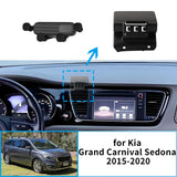 Smart Wireless Charging Phone Holder for Kia Sedona 2015-2020 Car Phone Holder CATUSIKI