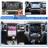 12-Inch Android 13 Head Unit for Ford Ranger 2015–2022 Android Head Unit Aotsr