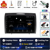 Android 15 2K QLED Stereo for Mercedes-Benz SLK-Class 2004–2011