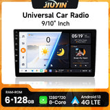 Universal 9-10 Inch Android 13 Multimedia Player with GPS Android Head Unit JIUYIN