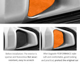 For BMW X3 G45 G48 2025- Door Handle Recess Protector Trim Sticker Car Premium Interior Tuning Accessories Made of Alcantara
