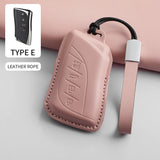 Car Keychain For Lexus UX ES UX200 UX250h ES200 ES300h ES350 US200 US260h PU Car Key Case Cover Fob Shell