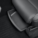 Under Seat Storage Box Fits Tesla Model Y L 6 Seater 2026 Front Seat Organizer Tray Waterproof TPE Hidden Bin Accessories Und