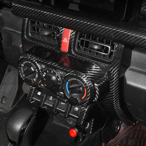 Carbon Fiber Center Console Trim for Suzuki Jimny Car Interior Accessory GMUNI