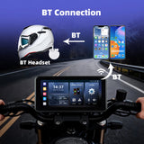 6.25" CarPlay GPS with TPMS for Universal Motorcycles