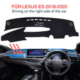 Premium Plush Dashboard Mat for Lexus ES 2018-2021