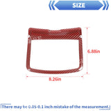 Interior Trim Cover Red Carbon Fiber for Chrysler 300C