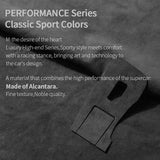 Made of Alcantara For Tesla Model 3（2019-2023）/ Y (2019-) Windows Control Panel Trim Cover Sticker Car Interior Accessories C