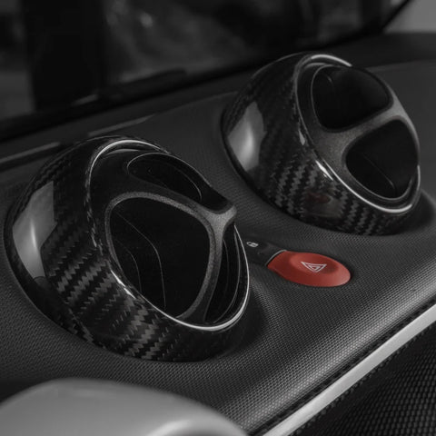 AC Outlet Cover Trim for Smart 453 Car Interior Accessory GMUNI