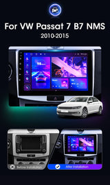 10.1-inch Android 13 Stereo with CarPlay for VW Passat B7 CC Android Head Unit JIUYIN