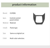 Central Control Panel Cover Trim for BMW X3 G45 G48 (2025-)