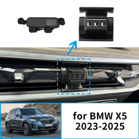 GPS Navigation Phone Holder Bracket for BMW X5 2023–2025 Car Phone Holder OEM