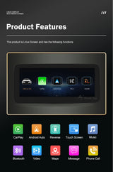 Wireless CarPlay Android Auto Display for Mercedes-Benz CLS