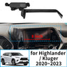 Stable Clip-On Wireless Phone Mount for Toyota Highlander 2020–2023